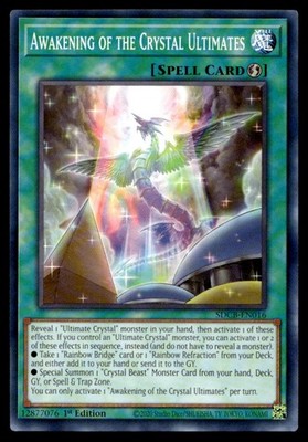 Awakening of the Crystal Ultimates Structure Deck: Legend of the Crystal Beasts