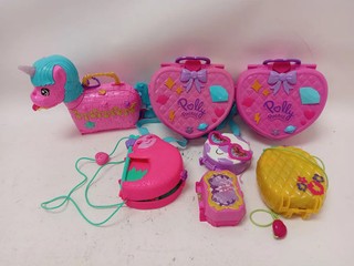 Polly Pocket Compact Playset Bundle Mattel 2021 Figures Accessories