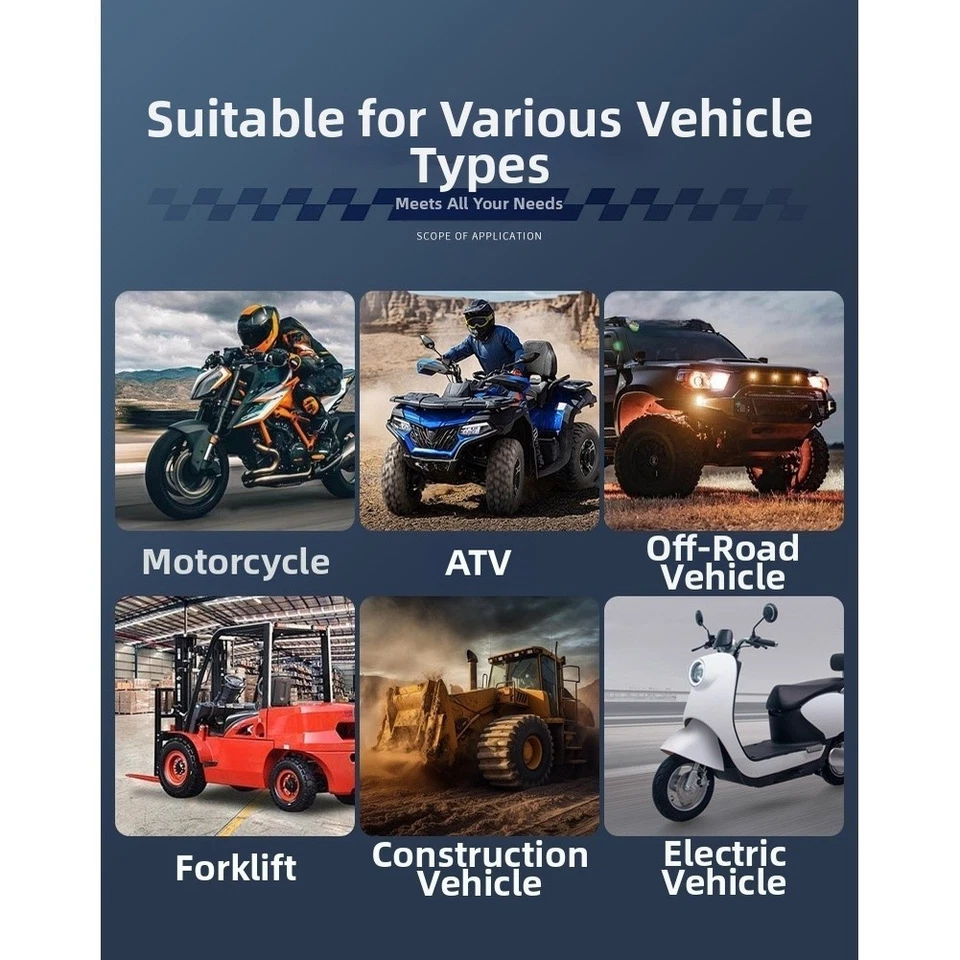 Waterproof LED Headlight 20W for Off Road For Car Motorcycle Vehicle Brightness - Image 3 of 4