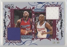 2006 Luxury Box Courtside Relics Dual Blue 20/49 Corey Maggette Sam Cassell 0o9