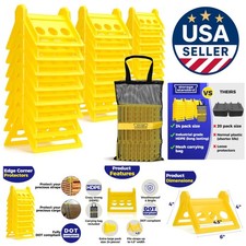 Waterproof 24-Pack Edge Corner Protectors - Essential for Safe Cargo Transport