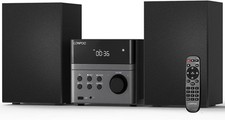 30W Bluetooth CD Player Stereo System FM Radio USB AUX Remote Control
