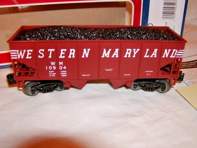 Williams Bachmann 48203 Western Maryland Outside Braced Hopper Car O 027 Sealed - Image 3 of 4