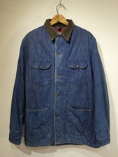 Vintage 1950's Penney's Big Mac Blanket Liner Denim Chore Jacket Indigo