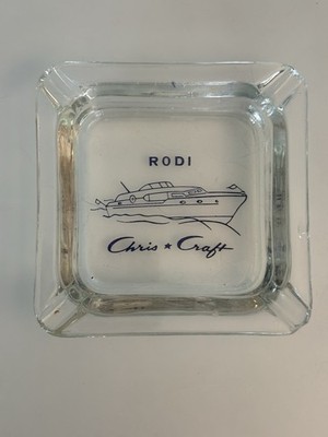 Vintage Rodi Chris Craft Boat Ash Tray