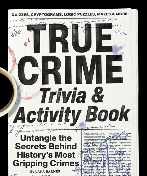 True Crime Trivia & Activity Book Lana Barnes Taschenbuch Englisch 2024-image
