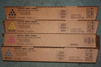 Ricoh color toner ink cartridge laser printer multifunction all-in-one copier