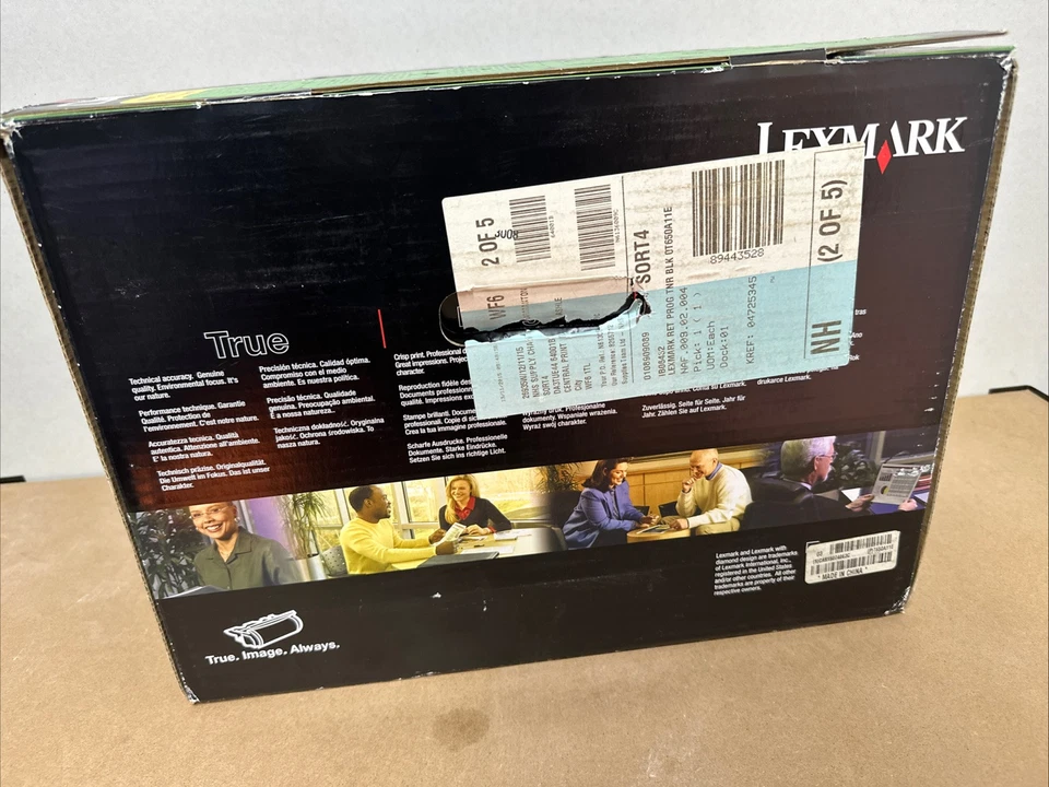 NEW Genuine Lexmark T650H11E Black Toner Cartridge - Image 3 of 4