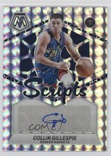 2023-24 Panini Mosaic Scripts Collin Gillespie #MS-CGD Auto 1a07