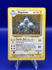 Pokemon Magneton 9/102 Base Set 1999 Holo Rare LP on eBay
