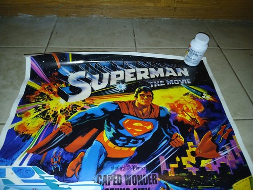 1978 Superman Movie Poster Original 27"x"22 - Picture 4 of 6