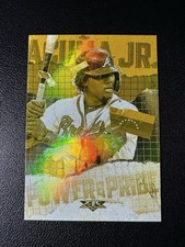 2020 Topps Fire Power and Pride Gold Minted Ronald Acuna Jr #PP-2