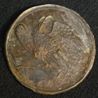 Civil War Union Fed. Army Strap Eagle Plate Battlefield Find Fredericksburg, VA
