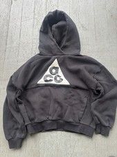 Nike ACG Icon Fleece Hoodie Youth Large Black Fleece Hooded Sweatshirt Kids