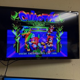 Knuckles Chaotix (Sega 32X, 1995) Cartridge Only Authentic and Tested