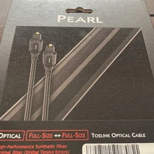 AudioQuest Pearl OptiLink 1.5M Digital Optical Audio Cable
