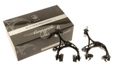 Coppia pinze freno scheletro Campagnolo Super Record '09 BR9-SR nere NOS NUOVE