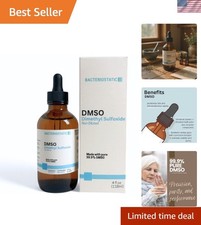 99.99 Purity DMSO - 4 oz Low-Odor Dimethyl Sulfide, Trusted by Professionals