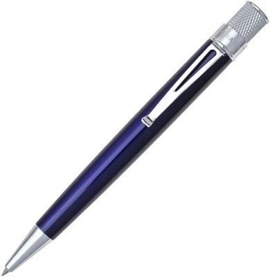 Retro 1951 Tornado  Classic Lacquer Rollerball Pen - True Blue