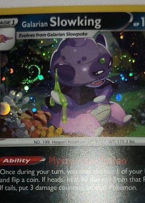 Fart Swirl   Galarian Slowking 098/198 Cosmos Holo Rare Pokémon TCG Promo