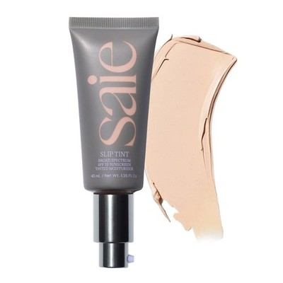 Saie Slip Tint Tinted Moisturizer with SPF 35 - Light Coverage, Glowy Skin Ti...