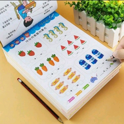 Calculation Book 80 Pages Children's Mathematics Calculation Exercise Book For... | eBay