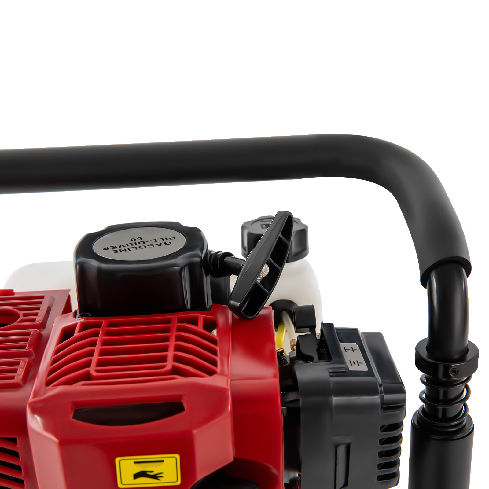 52CC 2.3HP Gas Powered Pile Driver Fence T Post Driver Push Pile Gasoline Engine