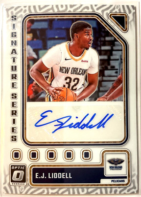 2023-24 Donruss Optic E.J. Liddell Auto Signature Series #SS-LID Pelicans
