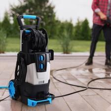 Electric Pressure Washer High Power Jet Wash Car Patio Cleaner 2500 W 195 Bar