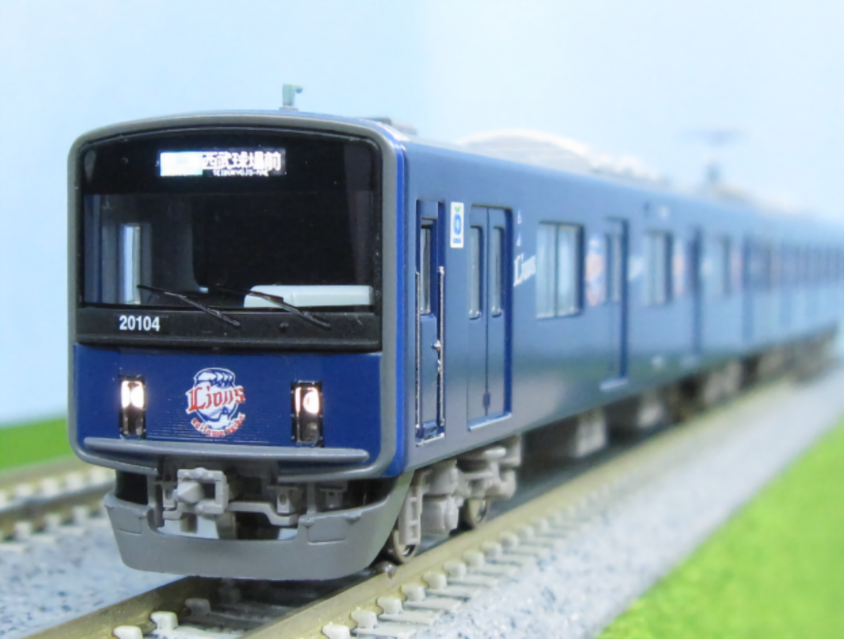 N Scale Popondetta Seibu 20000 Series L-Train 20104 EMU Commuter