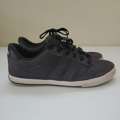 Adidas Mens Size 10-Daily Vulc SE Black - F76263