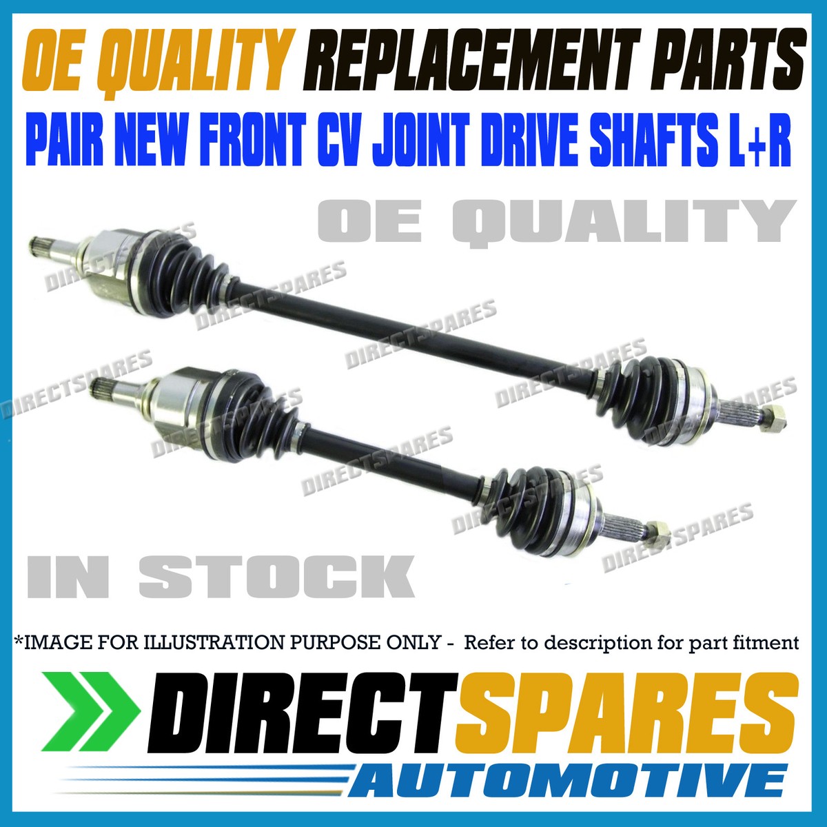 Fits Toyota Starlet EP91 EP91R 1.3L 04/1996-10/1999 New CV Joint
