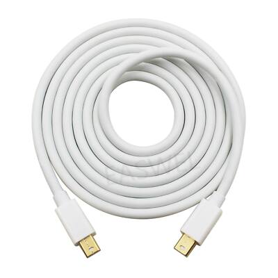 Mini displayport to thunderbolt Cable Gold Plated 6ft 1.8M