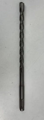 SDS MASONRY HAMMER DRILL BITS SINGLE FLUTE TWO CUTTERS 9.0MM X 210MM (IFI BRAND