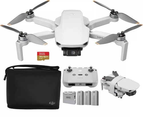 DJI Mini 4K Drone 3 Battery Ready To Fly Vlogger Combo - Certified Refurbished - Picture 1 of 16
