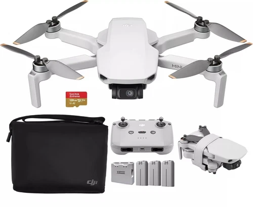 DJI Mini 4K Drone 3 Battery Ready To Fly Vlogger Combo - Certified Refurbished