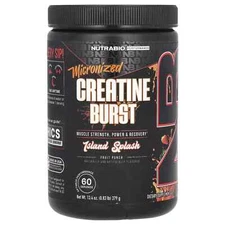 Micronized Creatine Burst, Island Splash Fruit Punch, 0.83 lb (379 g)