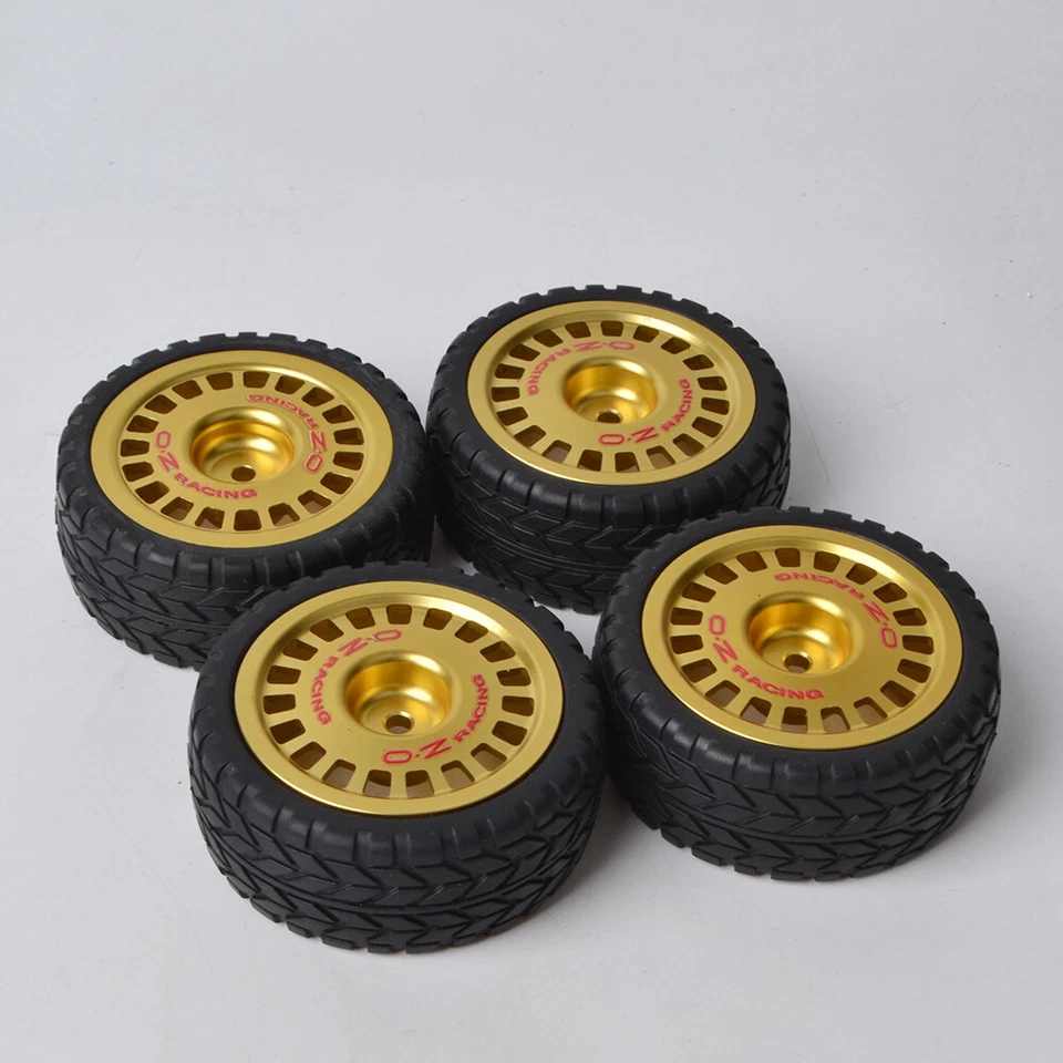 Ruedas de aluminio para coche de carretera Tamiya XV01 TT-02 Type-SR HPI HSP Yokomo 1/10 RC Foto 2 de 4