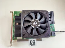 Cooling Fan Shroud for a LSI 9300-16i : 80mm x 15mm Fan : HBA Cooling