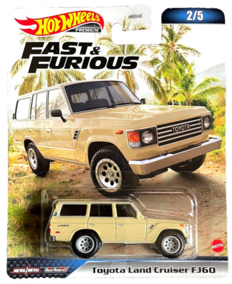 Hot Wheels Toyota Land Cruiser FJ60 2/5 Fast & Furious 1:64 Modellauto Offroad