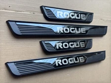 Car Accessories For Nissan Rogue Steel Door Sill Protector Scuff Plate Guards X4