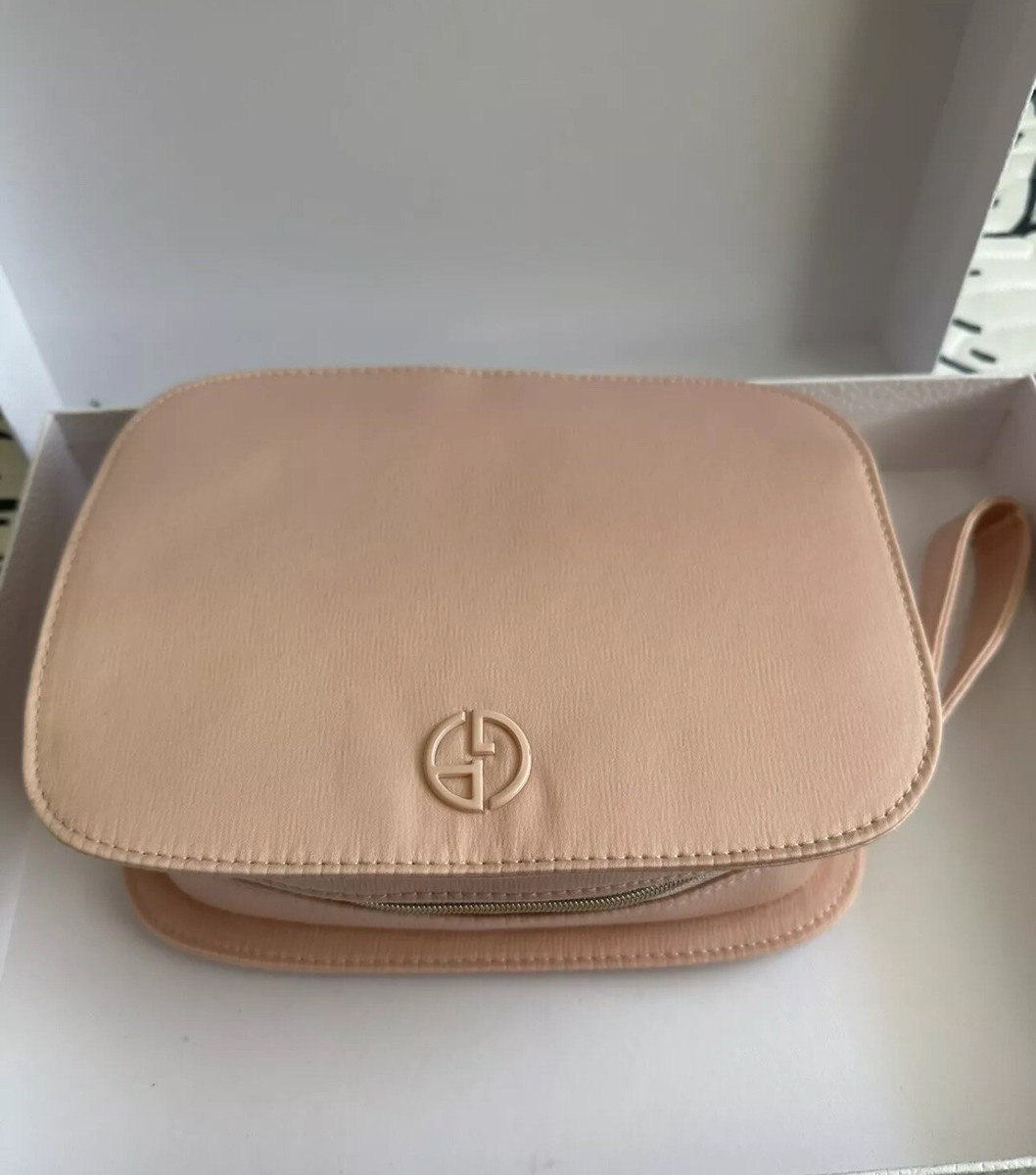 NEW GIORGIO ARMANI Beauty NUDE PREMIUM Makeup Luxury Bag Travel