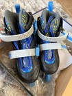 New Bounce Beginner Roller Skates,Tri-Wheel to Inline Convertible Size US J8-J11 — photo 2