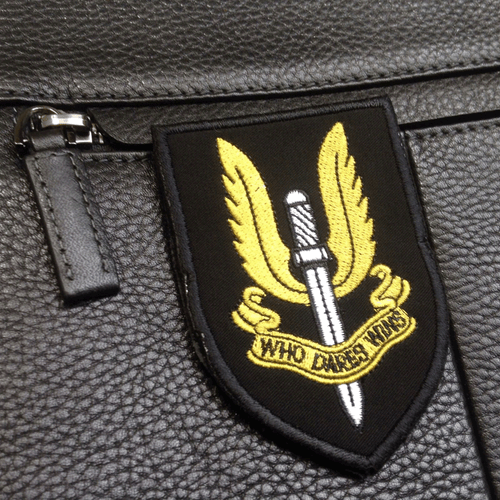 Special Air Service SAS Patch Who Dares Win EMBROIDERED Hook & Loop PATCH - Picture 3 of 6