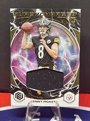 2022 Elements Kenny Pickett Supercharged Rookie Patch /75 Steelers