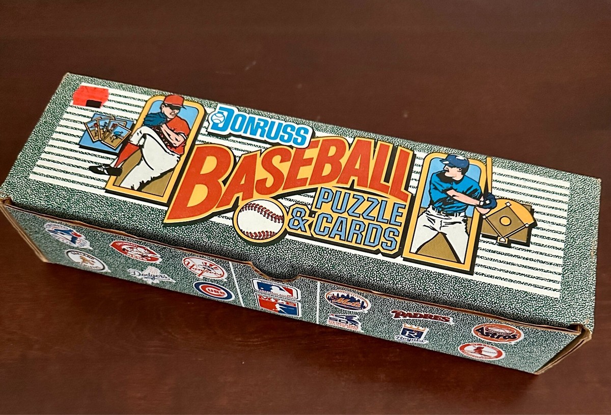 1990 Donruss Baseball Puzzle & Cards Complete Set - Factory Sealed