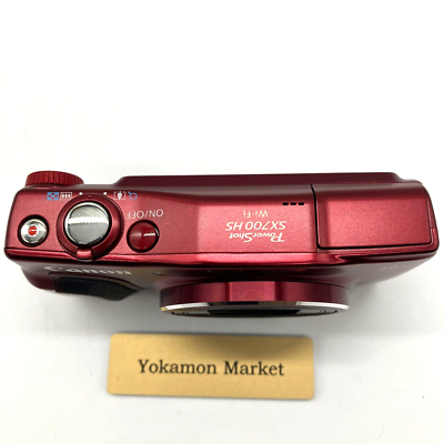 Canon PowerShot SX700 HS Red Wi-Fi 16.1MP Digital Camera Used | eBay
