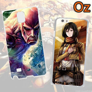 Attack On Titan Cover For Samsung Galaxy S7 Edge Quality Painted Case Weirdland Ebay