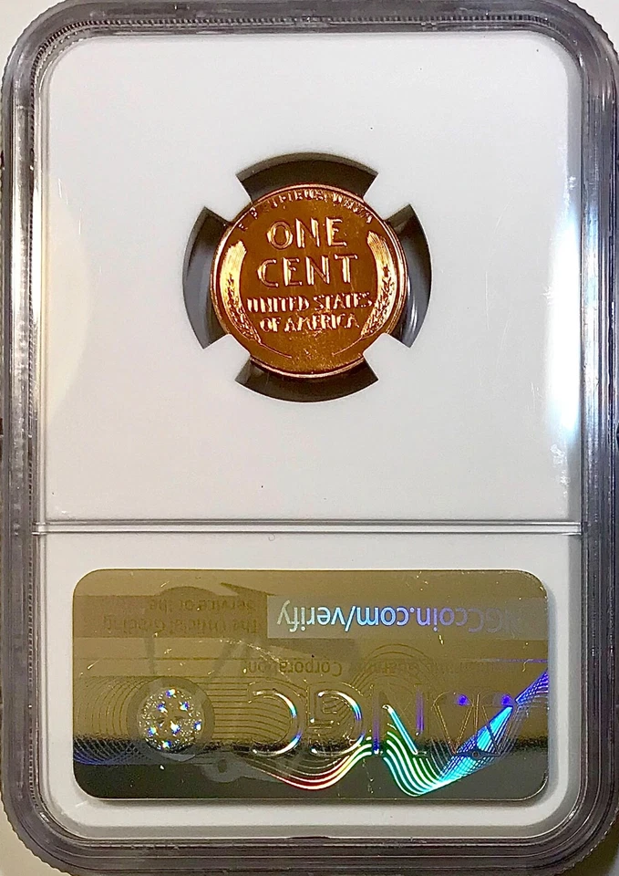 1952 Lincoln Wheat Cent NGC PF68 RD Lustrous Fire Red PCGS List Price $1100.00 - Image 2 of 2