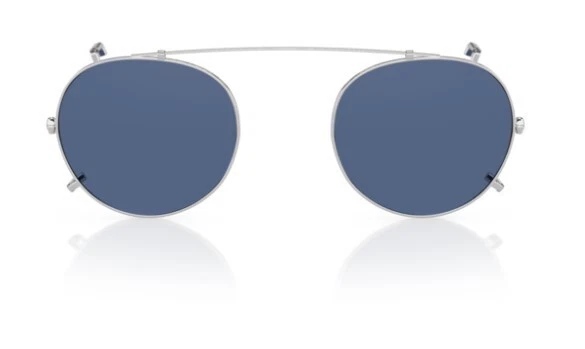 OLIVER PEOPLES | Kosa Deep Blue Polarized Glass Sunglasses Round OV5391S Oliver Peoples Kosa OV5391S 1670/R5 Sunglasses – GlassesNow main image 4